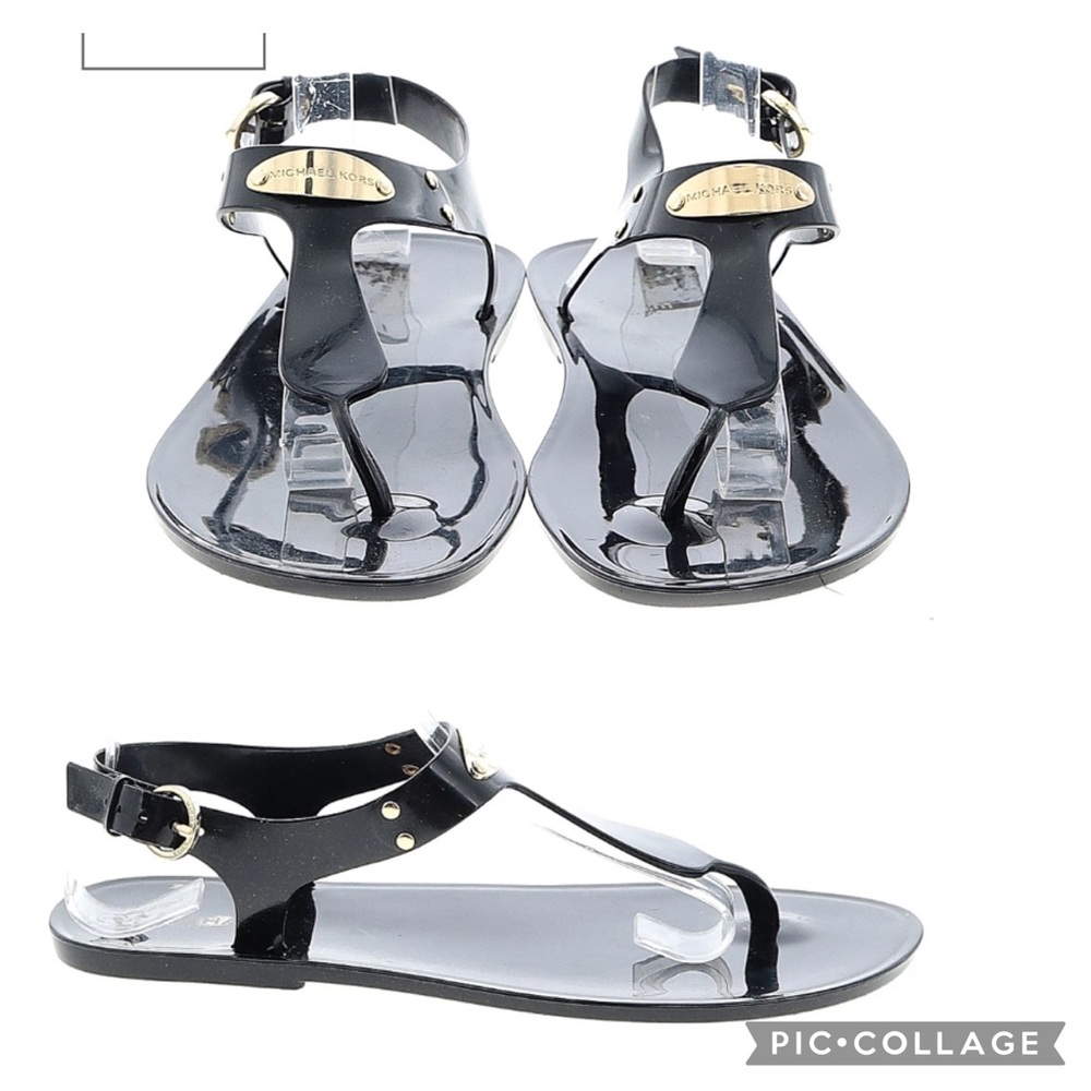 Michael Kors Black Toe Sandals Size 6